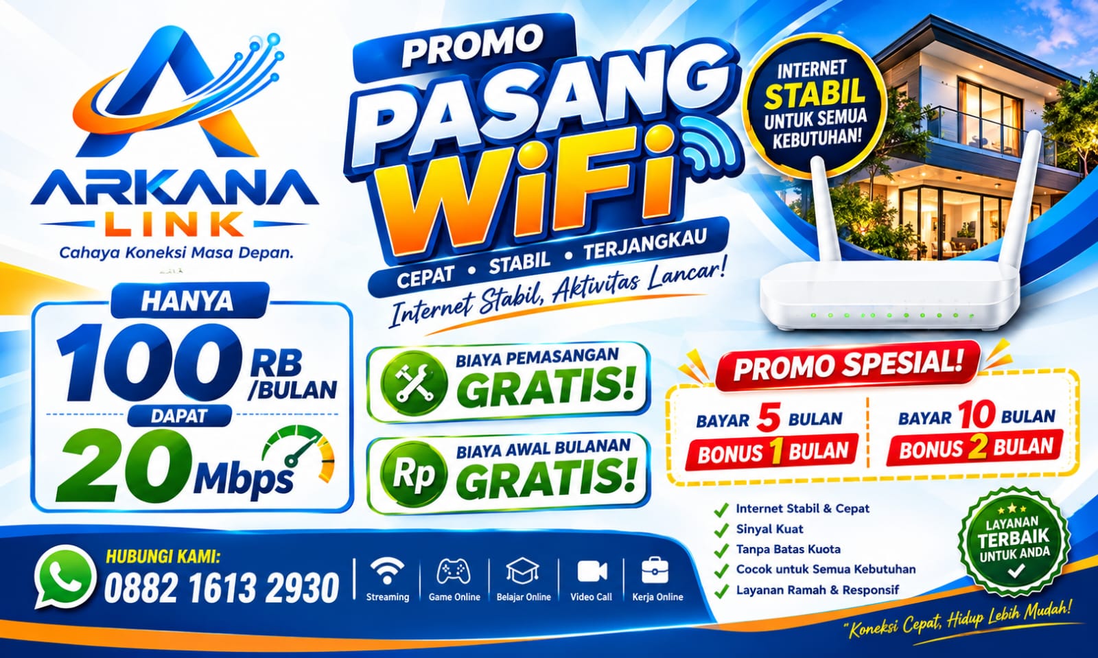 PROMO WI-FI MURAH CEPAT DEMAK